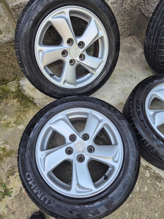 Летни гуми KUMHO 205/55 ZR 16 91W с лети джанти 16" за Кия, Хюндай