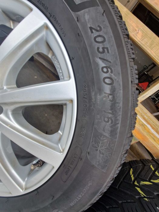 Jante aluminiu 16+ Michelin Alpin 6 205/60R16–DOT 2023 – 6.5 mm profil