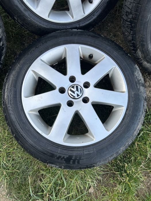 Vând set 4 jante aliaj originale Volkswagen