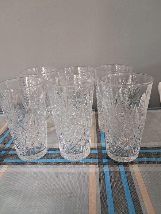 Советские стеклянные вазы для фруктов за две