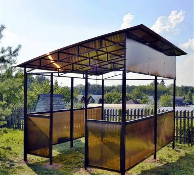 Каркасные дома , павильоны, бани, беседки