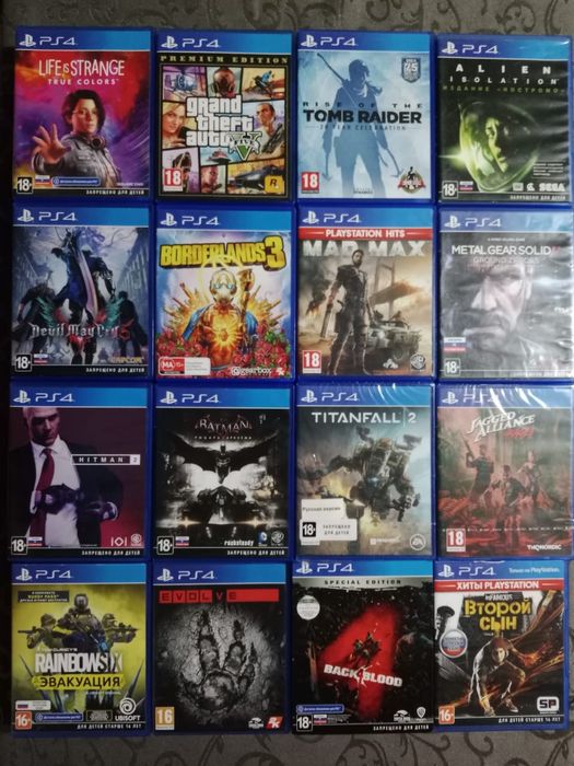 Продам игровые диски для ps 5 ps4 Xbox