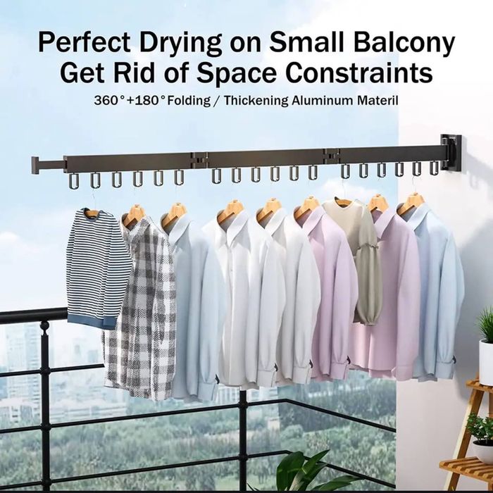 Сушилка на стенная раздвижной для белья