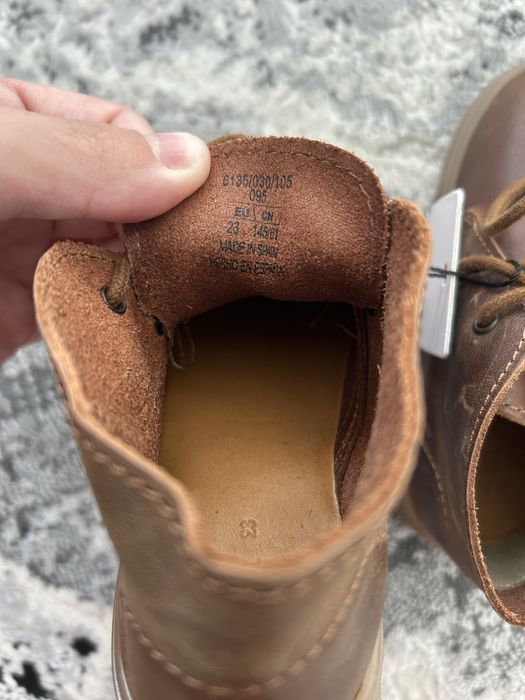 Ghete copii, zara, marimea 24, din piele