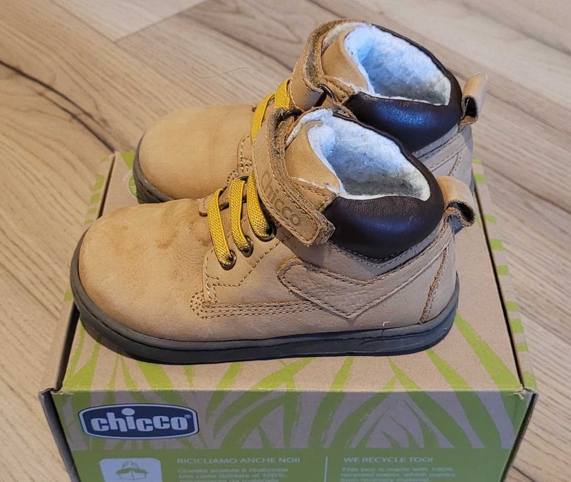 Ghete impermeabile CHICCO GIGANTIS marimea 23 din piele