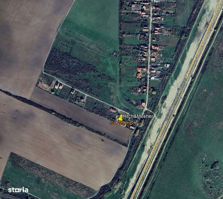Teren de vânzare în Rudicica – 795 mp