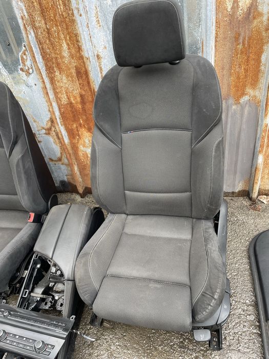 Рекаро алкантара салон БМВ Ф10 (recaro bmw f10)