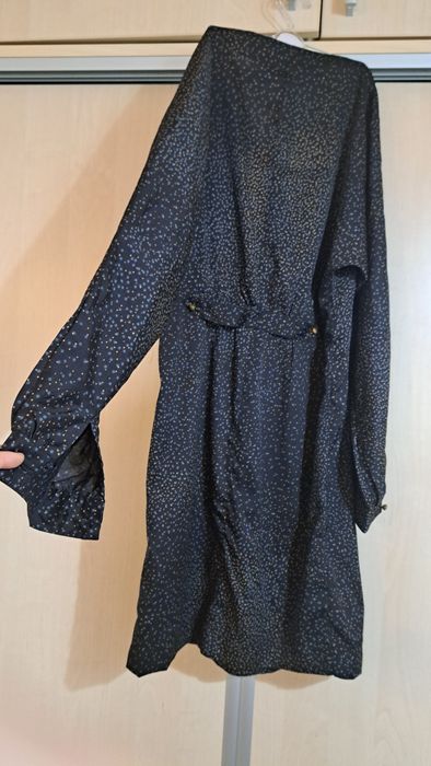 Rochie Sayan cu mâneci lungi