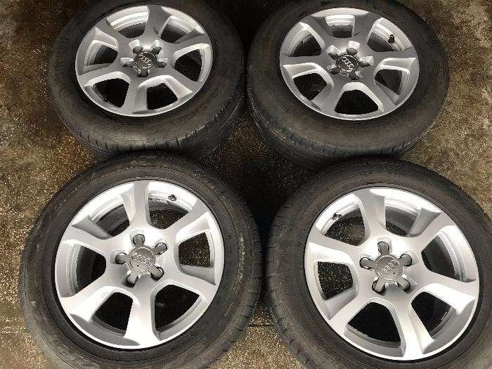 Jante originale Audi 16 cu anvelope de vara