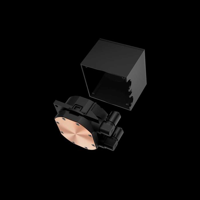 Водяное охлаждение для CPU PCCooler DC360 Pro ARGB Display BK