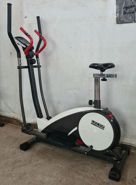 Велотренажёр + лыжи элипс