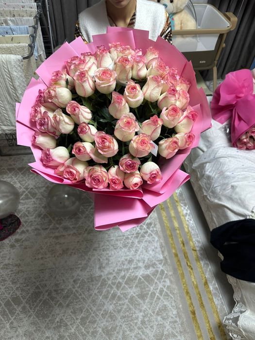 Гүл свежий 5-10мың  51роза 25роза