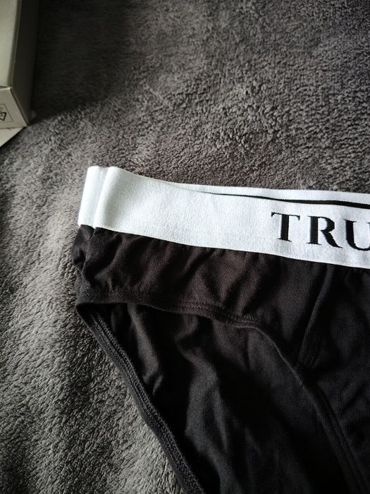 Trussardi set 2 chiloti barbatesti negri cu banda alba mărimea M noi originali