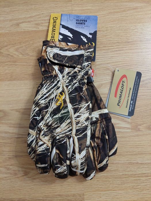 Mănuși BROWNING Camo DIRTY BIRD Max.4 Mărime L