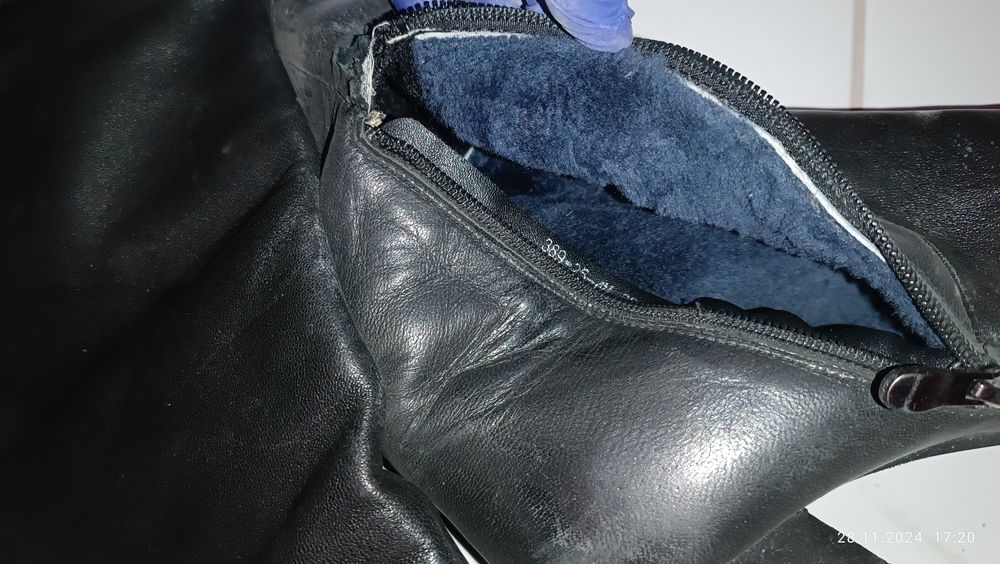 Сапоги зимние 38р