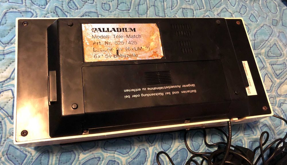 Consola jocuri retro anii 70 Palladium Tele-Match 825 425 - prima gen