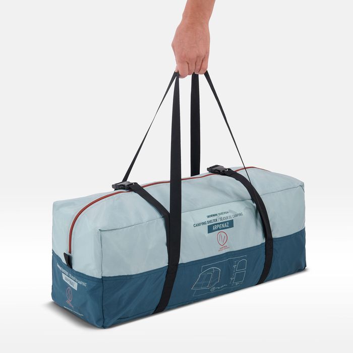 Living cu bețe Camping Arpenaz Base 6 - produs resigilat Decathlon