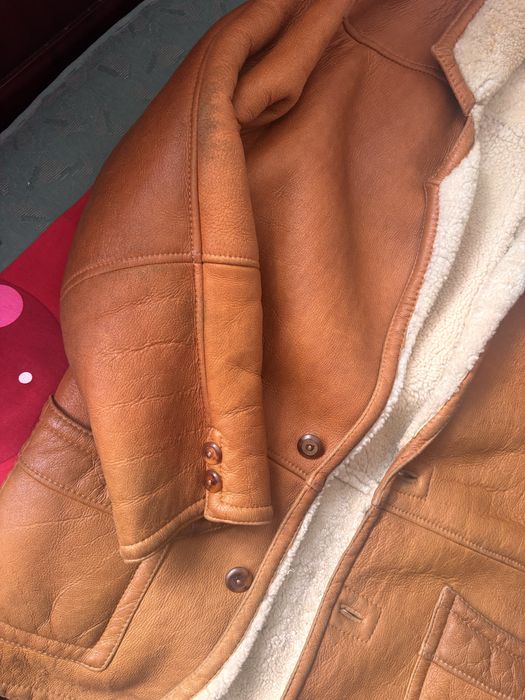 Cojoc blana piele originale Shearling
