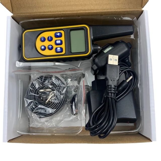 Zgarda electrica dresaj câini, 800 m, 99 nivele, electrozi cauciucati