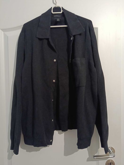 Bluzon/cardigan negru bărbați H&M, XL, NOS