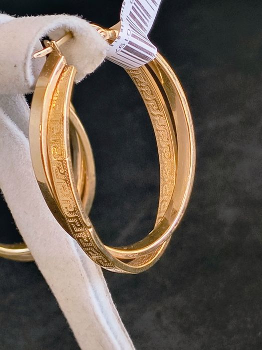 Златни Обеци 4.16гр / 14К