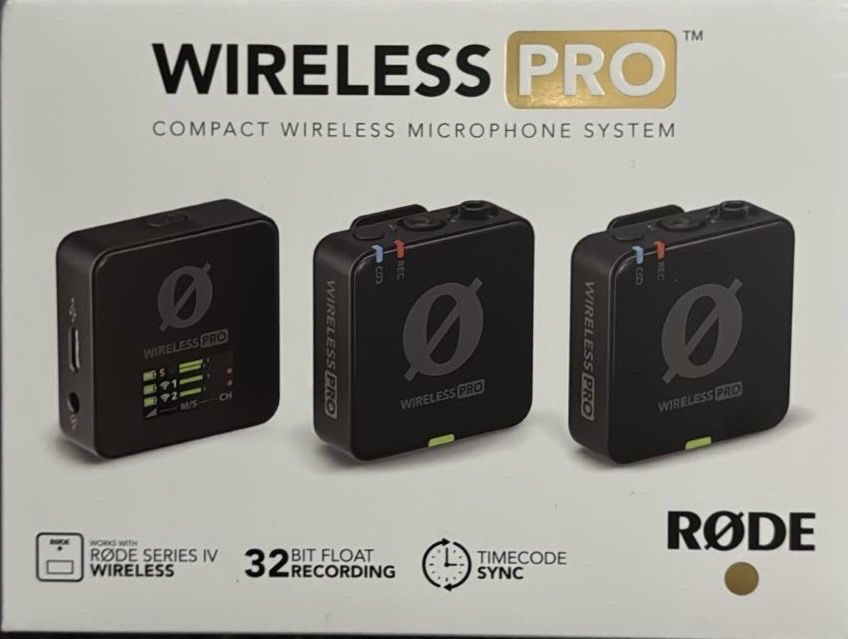 Rode Wireless PRO Sistem audio fără fir , nou, siglat