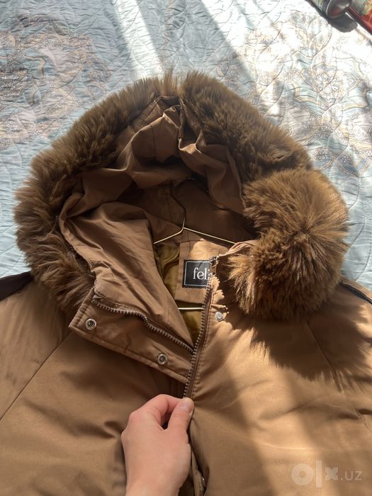 Продам пуховик, теплый и стильный