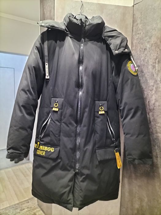 пуховик зима, на девочку 11-12 лет