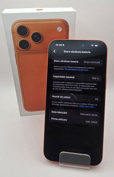 Iphone 17 Pro Max 100% Amanet BKG