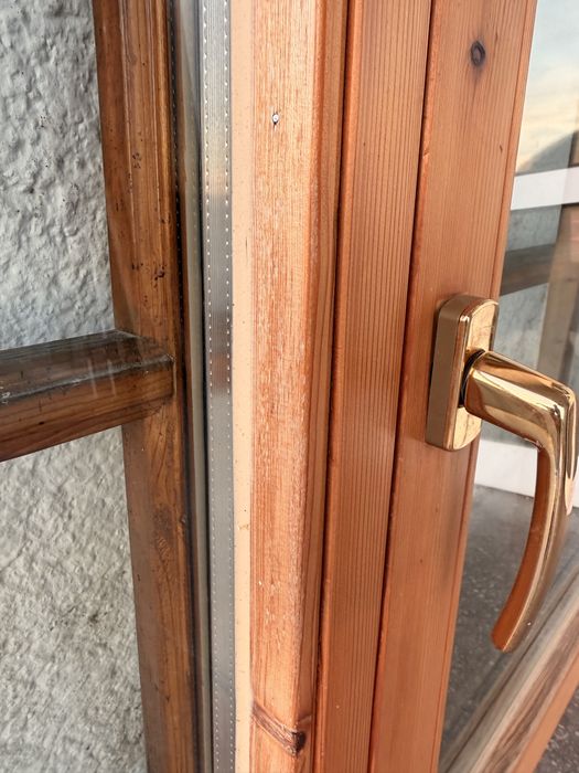 Geamuri termopan doua canate profil lemn Austria(2 buc)