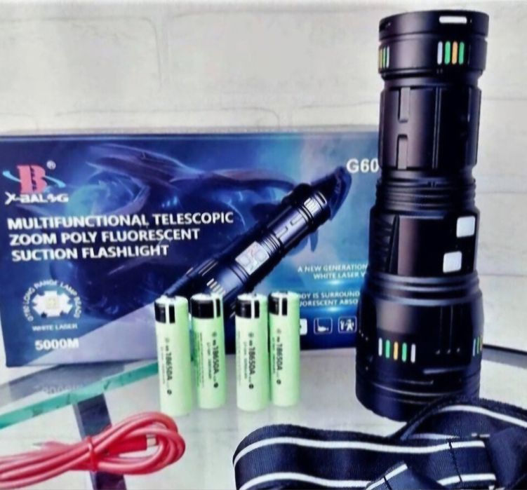 Адскояркий лазерный фонарь