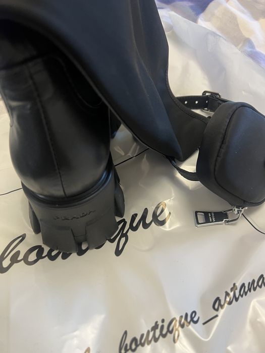 Prada сапоги, пиджак,