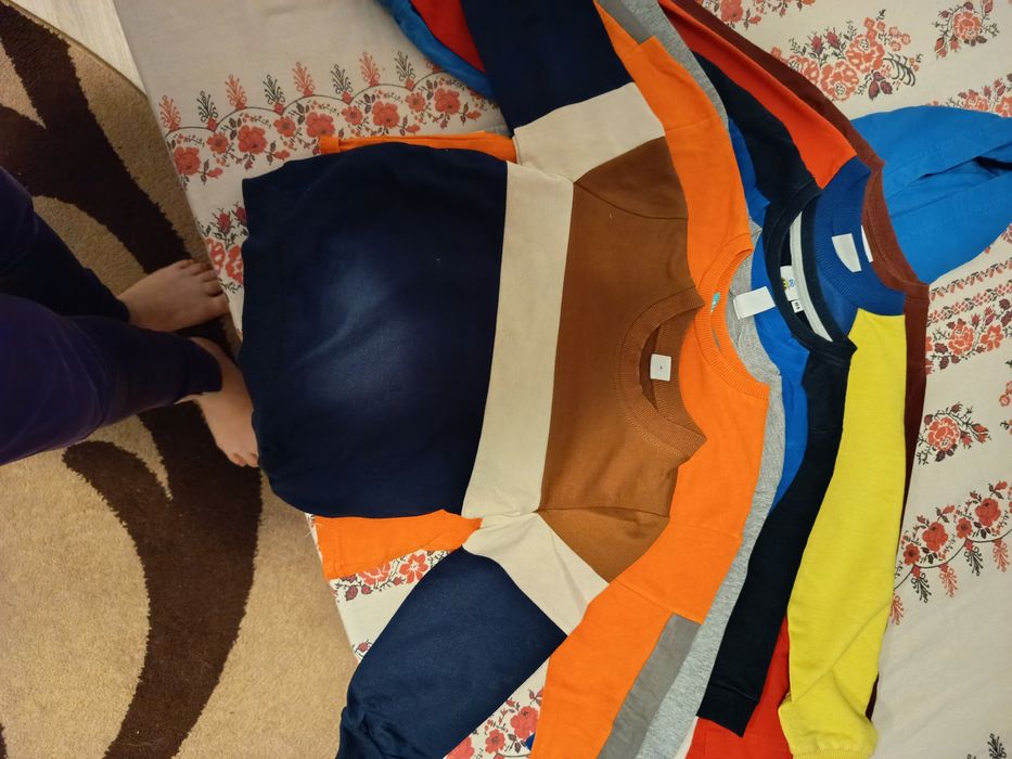 Lot bluzițe 110   băiețel