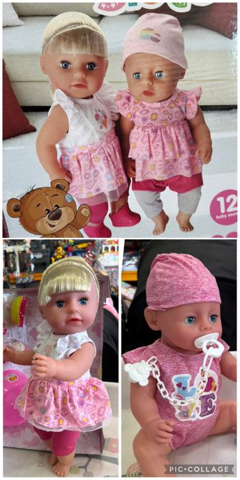Голяма кукла 2 модела тип baby born  baby born sister
