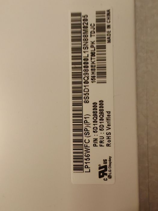 Display Laptop LP156WFC (SP)(P1)