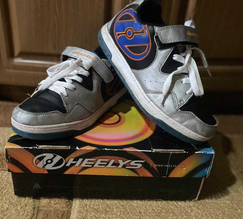 Кроссовки с роликами HEELYS оригинал размер 40