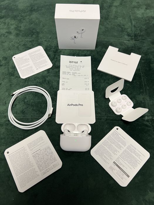 Air Pods Pro 2, noise cancelling, bon, negociabil