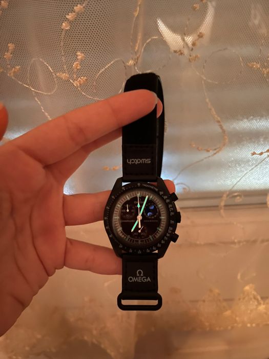Vând ceas Omega x Swatch Bioceramic Moonswatch