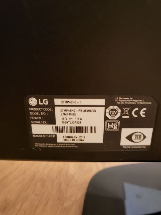 Monitor IPS LG 27MP48