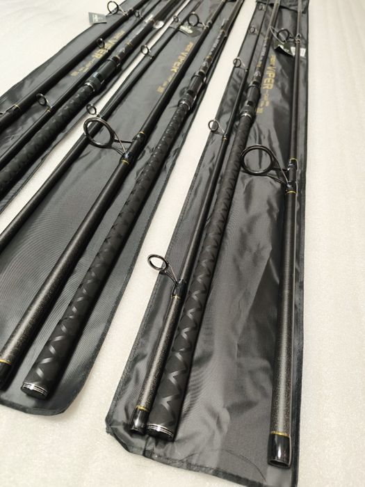 SET 3 Lansete Crap FL VIPER 3.90m 3.5 LBS 3 tronsoane Super Slim
