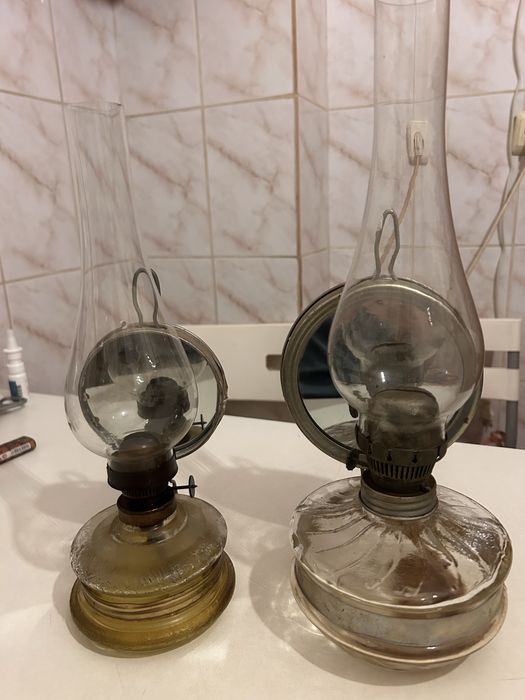 Lampa vintage cu gaz