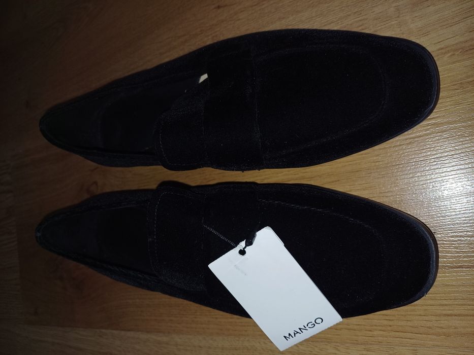 Велурени обувки Mango 36, НОВИ- с етикет