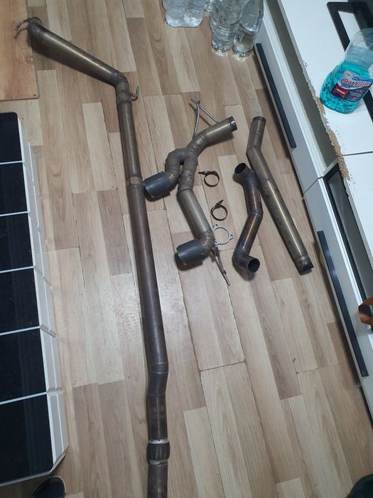 Vand evacuare Megane 2 rs full inox 63 MM