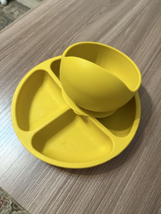 Детская силиконовая посуда по 1500!