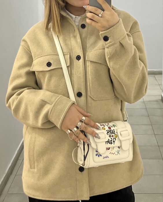 Куртка-рубашка, пальто