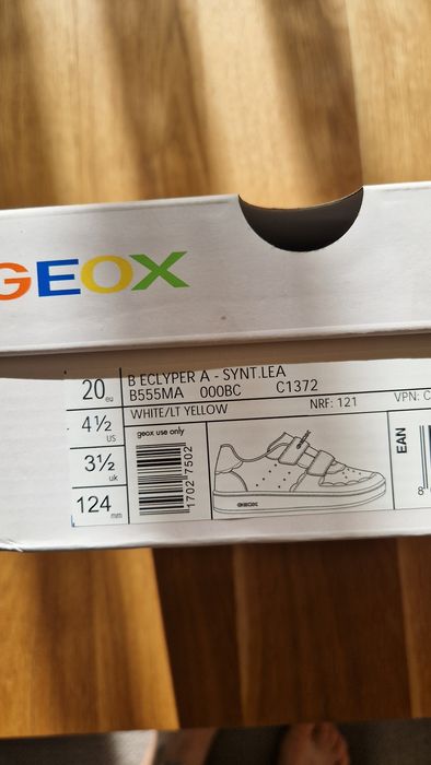 Детски обувки Geox 20