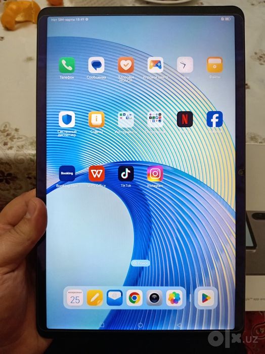 Honor pad x9 4/128 seri holati ideal yangiday  chixol qoshib beriladi