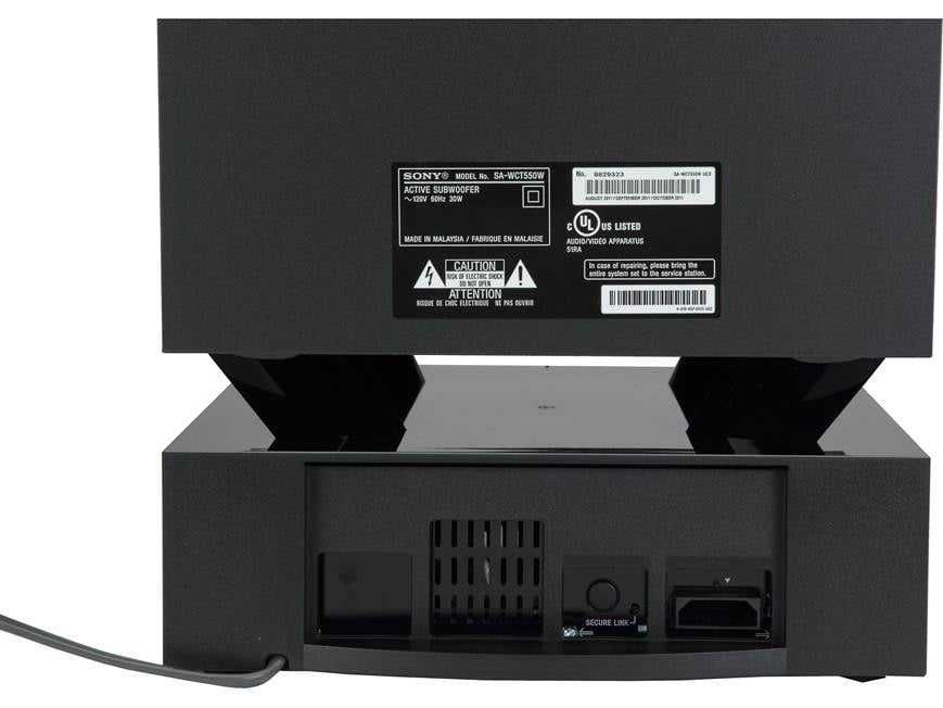 Sony HT-CT550W Powered 2.1-channel home theater