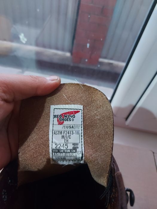 ТШО Ботинки Red Wings