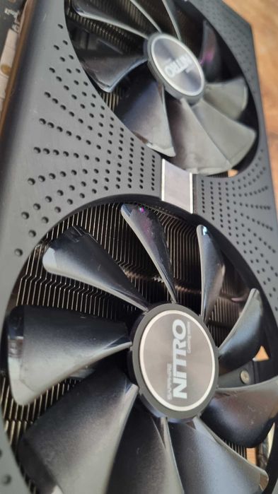 Placa video Sapphire RX580 Nitro+ 8Gb GDDR5